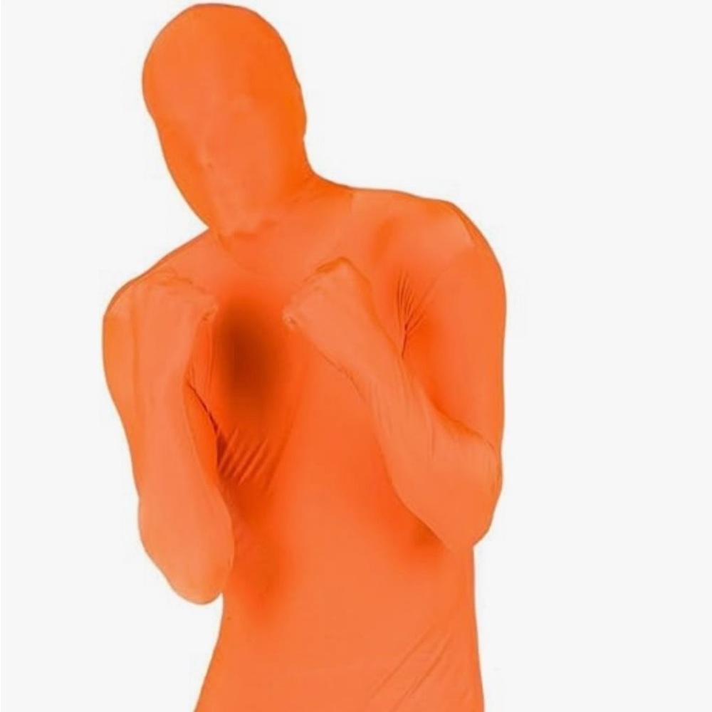 Orange morphsuit